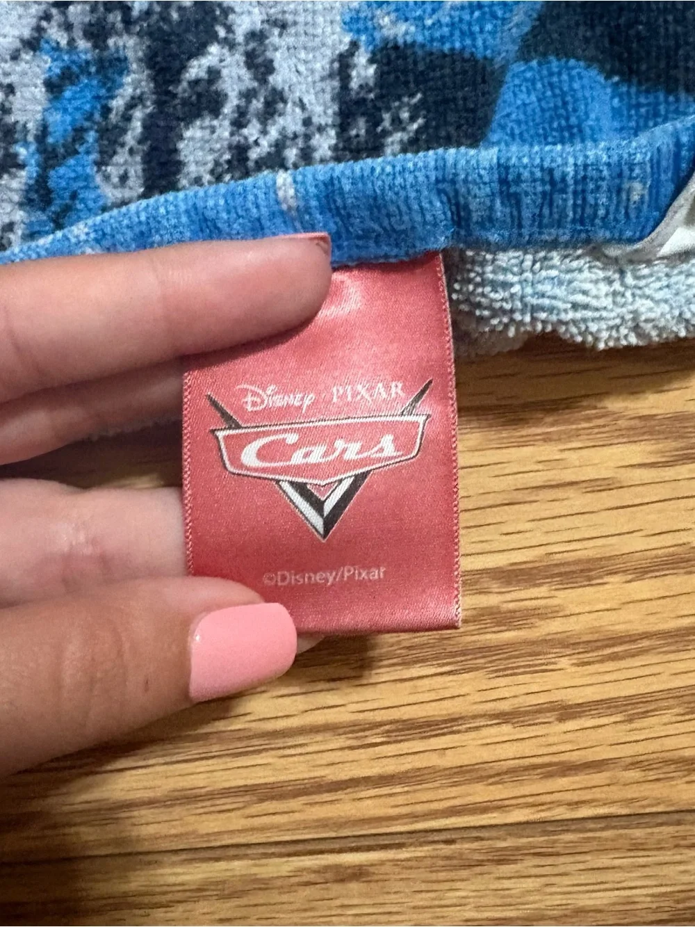 Disney Pixar Cars Racing Sports Network Beach Bath Towel Lightning McQueen